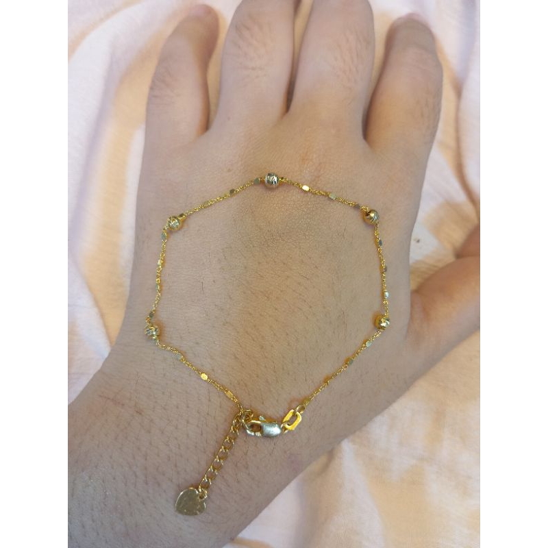 Gelang Emas Rantai Jedar/Nori Can Oval