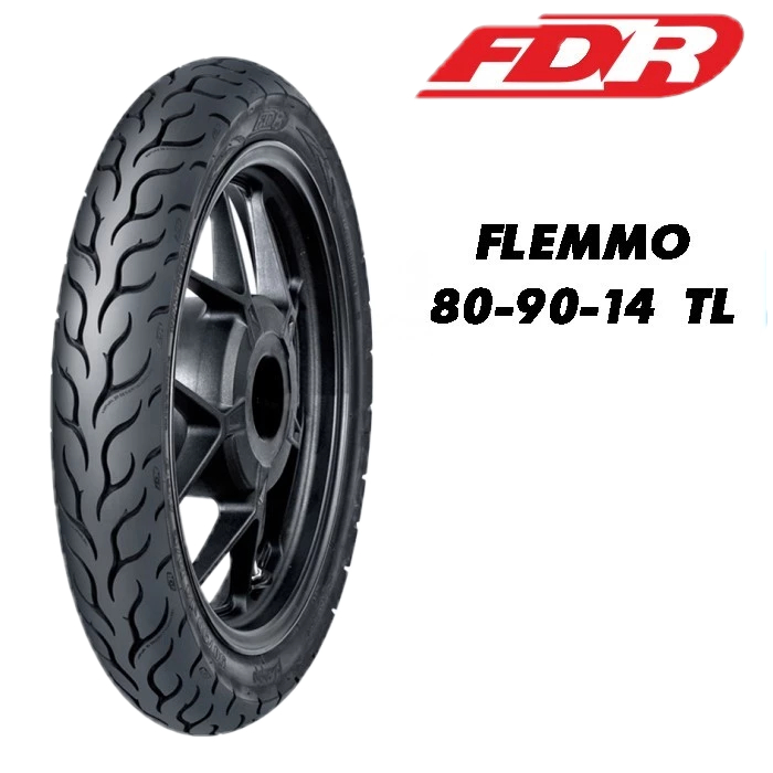 BAN LUAR FDR 80/90-14 FLEMMO TUBELESS