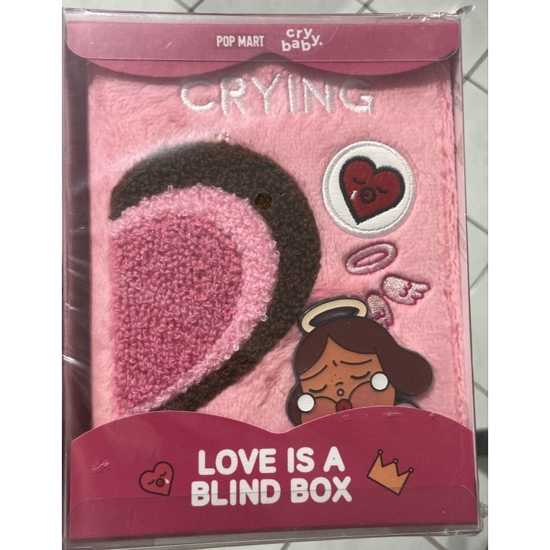 

(LIMITED) Notebook Crybaby Angel Original Pop Mart Ready Stock CRYBABY'S Tears Series Angel Plush Notebook