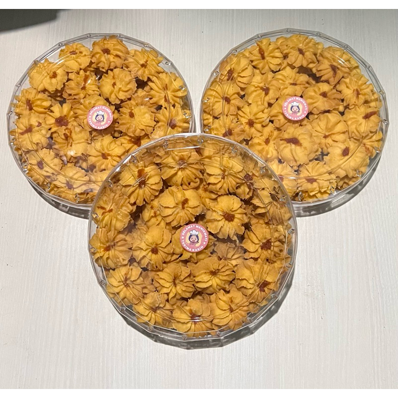 

Kue kering mawar semprit homemade