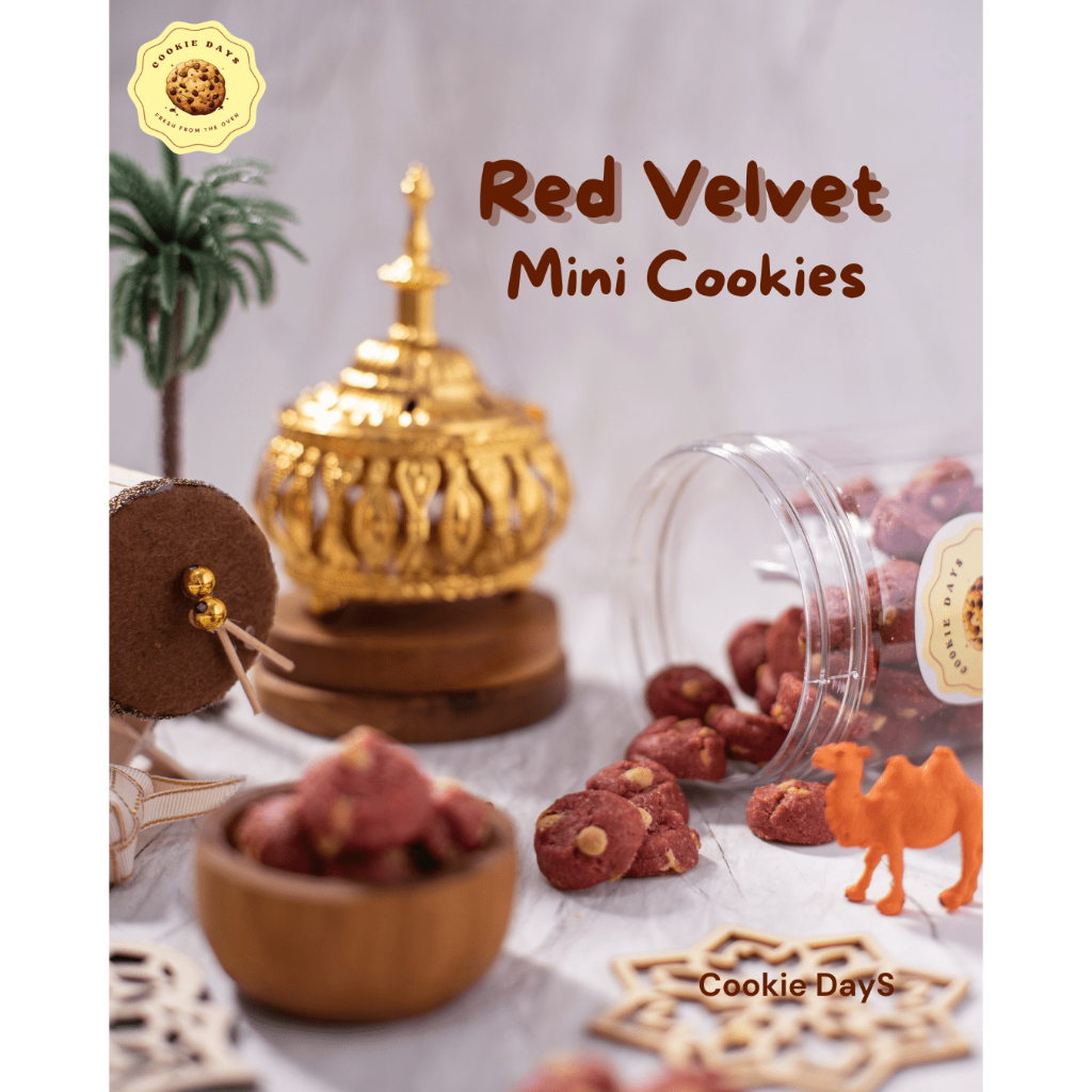 

Mini Cookies Red Velvet | Kue Kering 250gr