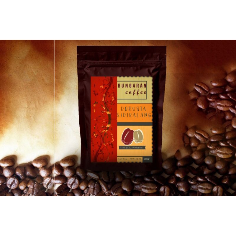 

Biji Kopi Sidikalang Robusta(Dark Roast)