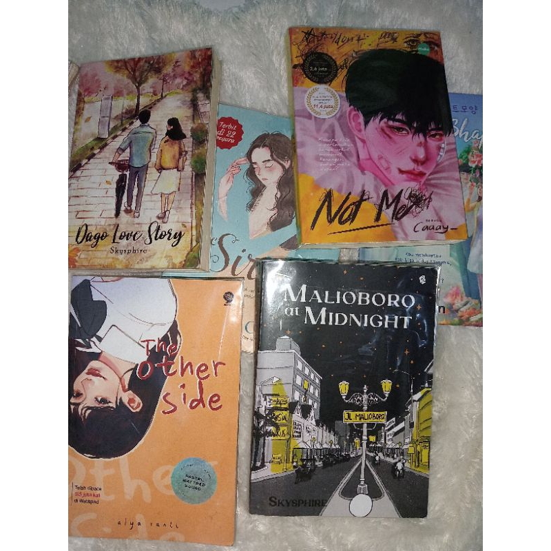 Preloved novel fiksi