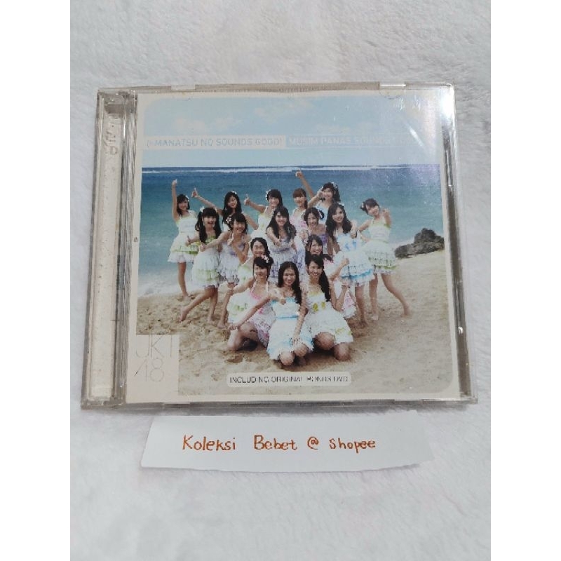 [READY] CD+DVD JKT48 Manatsu Sounds Good Musim Panas Sounds Good Photopack Shinta Naomi Team KIII