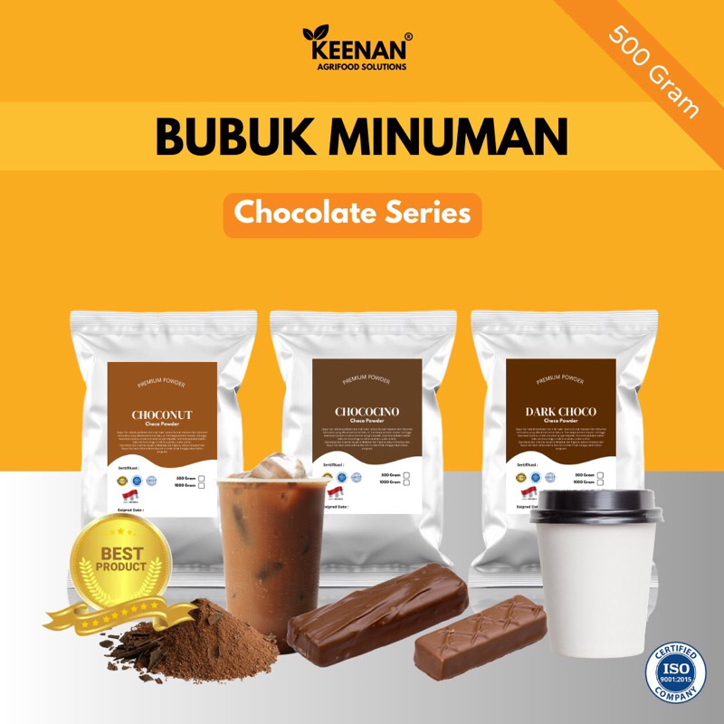 

Bubuk Minuman Coklat Powder Varian Chocolate Premium /Minuman powder Coklat 500gr-1Kg