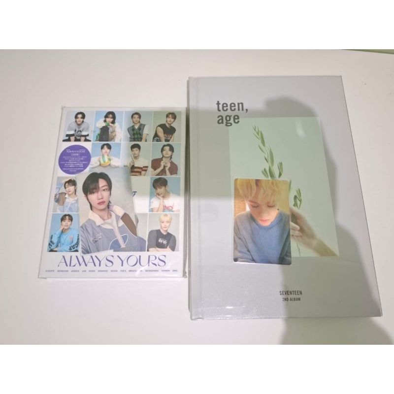 Album Seventeen Always Yours & Teen Age (UNSEALED)