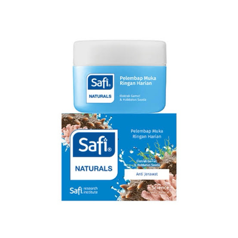 SAFI Series Malaysia | Safi Naturals Hydrating Moisturizer | Krim Pelembab Wajah