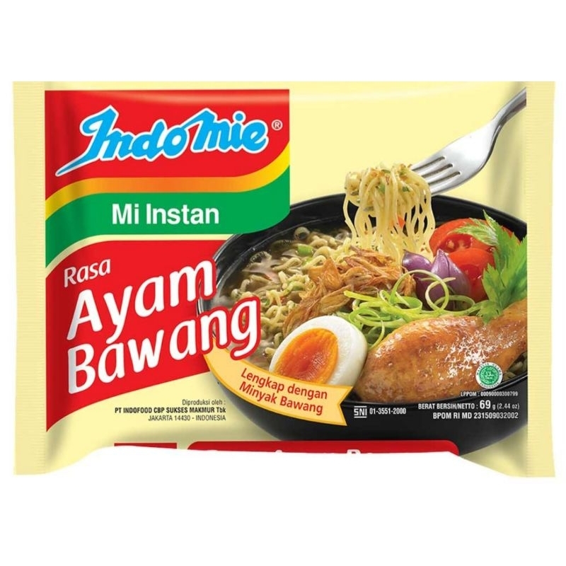 

Indomie Rasa Ayam Bawang