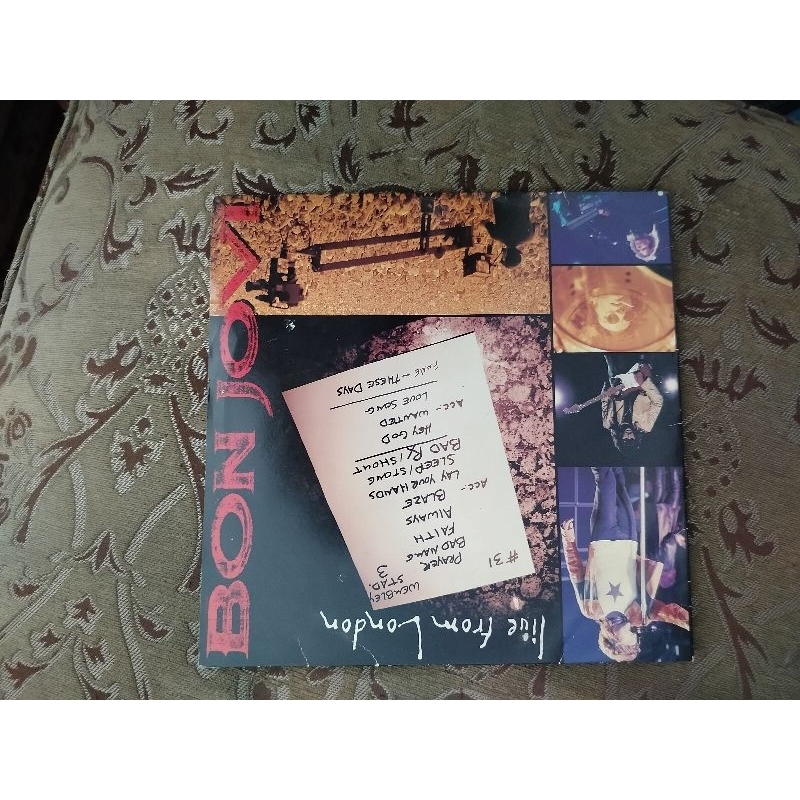 Kaset Laser Disc Bon Jovi