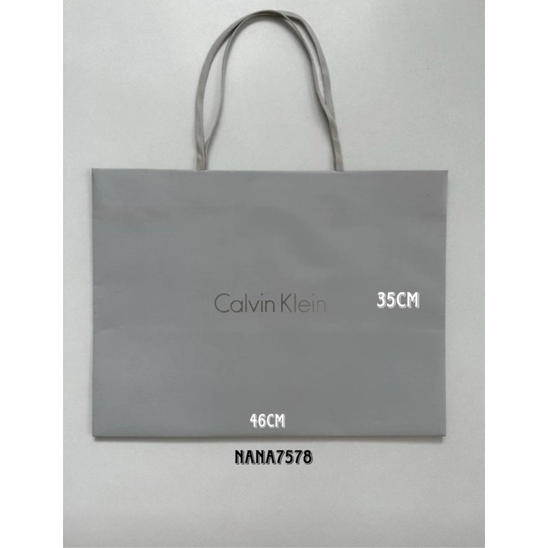 

Calvin klein paperbag L