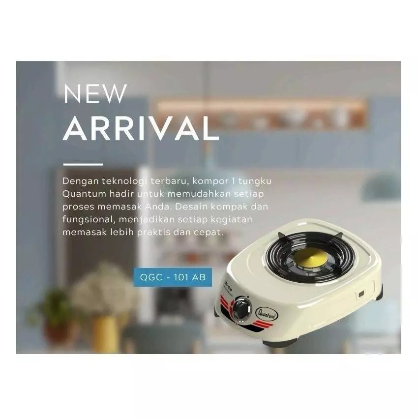 Kompor 1 Tungku QGC 101AB QUANTUM