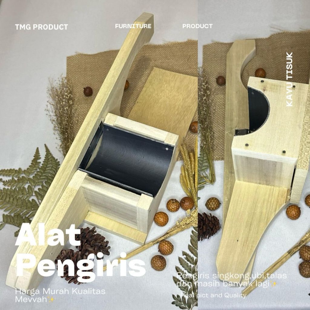 DESS ALAT PENGIRIS/PARUTAN KRIPIK SERBAGUNA / PARUTAN PASAH BAWANG / SINGKONG / PENGIRIS