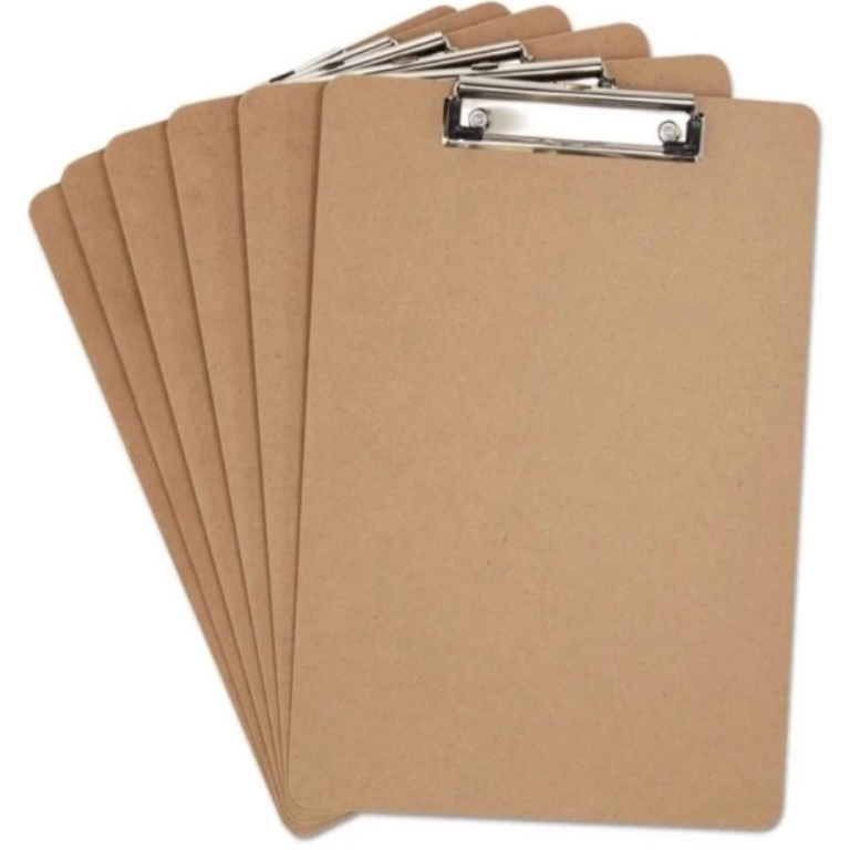 

V-TEC CLIPBOARD KAYU COKLAT FOLIO VT-2433 / PAPAN DADA / PAPAN UJIAN