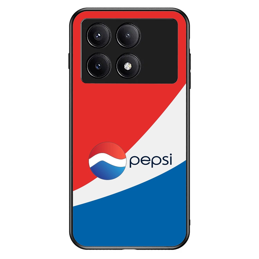 Phone Case POCO X7 X6 X5 X3 PRO GT 4G 5G TPU Rubber Softcase Pepsi Cola