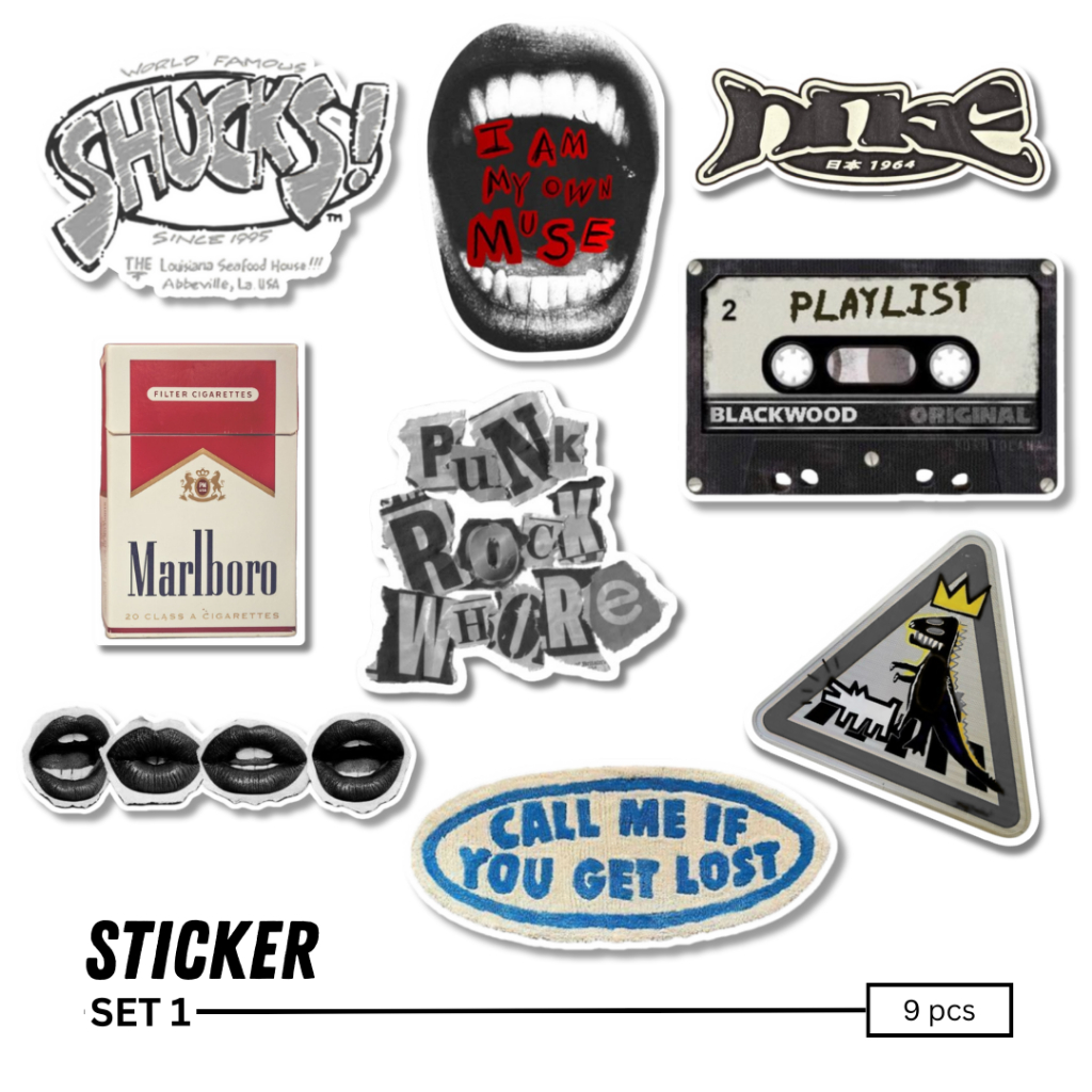 

LIQUIFY I STICKER PACK - STICKER SET - STICKER AESTHETIC - STICKER WATERPROOF
