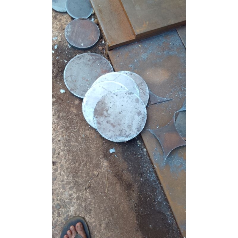 plat besi bulat 20mm
