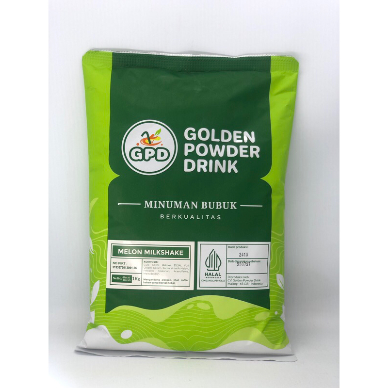 

Bubuk Minuman Reguler - Melon Milkshake - Golden powder drink