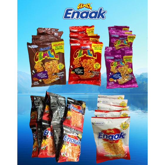 

Mie Gemez Enaak Ayam Kecap / Spicy Chili / Ayam Goreng / Ayam Panggang / Pedas 1 Renceng 10 Pcs