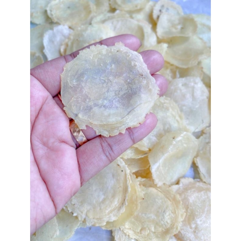 

EMPING MENTAH lebar 2 atau 2 biji melinjo kualitas super tipis kriuk ORIGINAL (TAWAR)