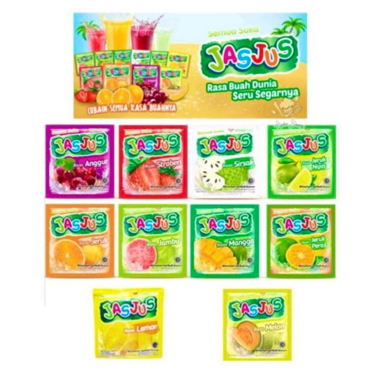 

JASJUS MINUMAN SACHET ALL VARIAN || 1 DUS (30RTG)