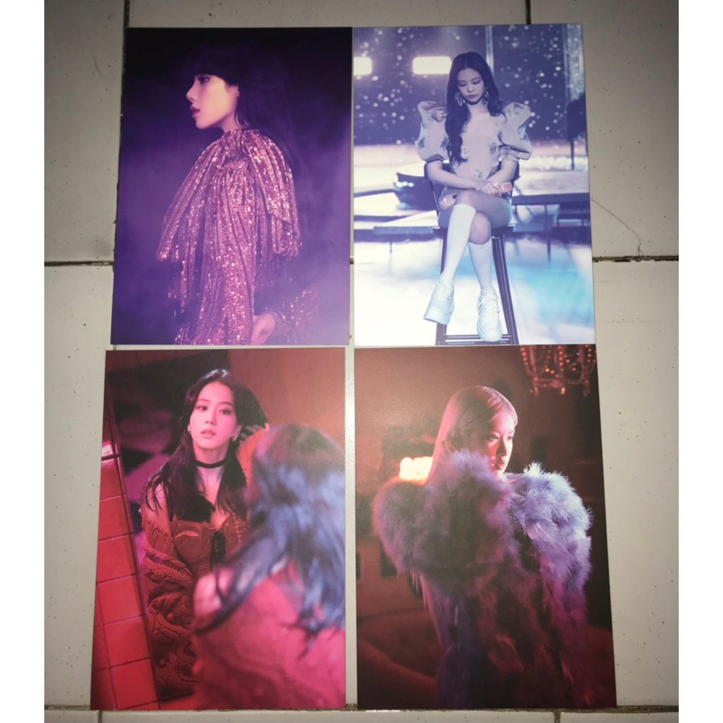 MINI POSTER OFFICIAL BLACKPINK THE SHOW DVD SHARING LISA JENNIE JISO ROSE