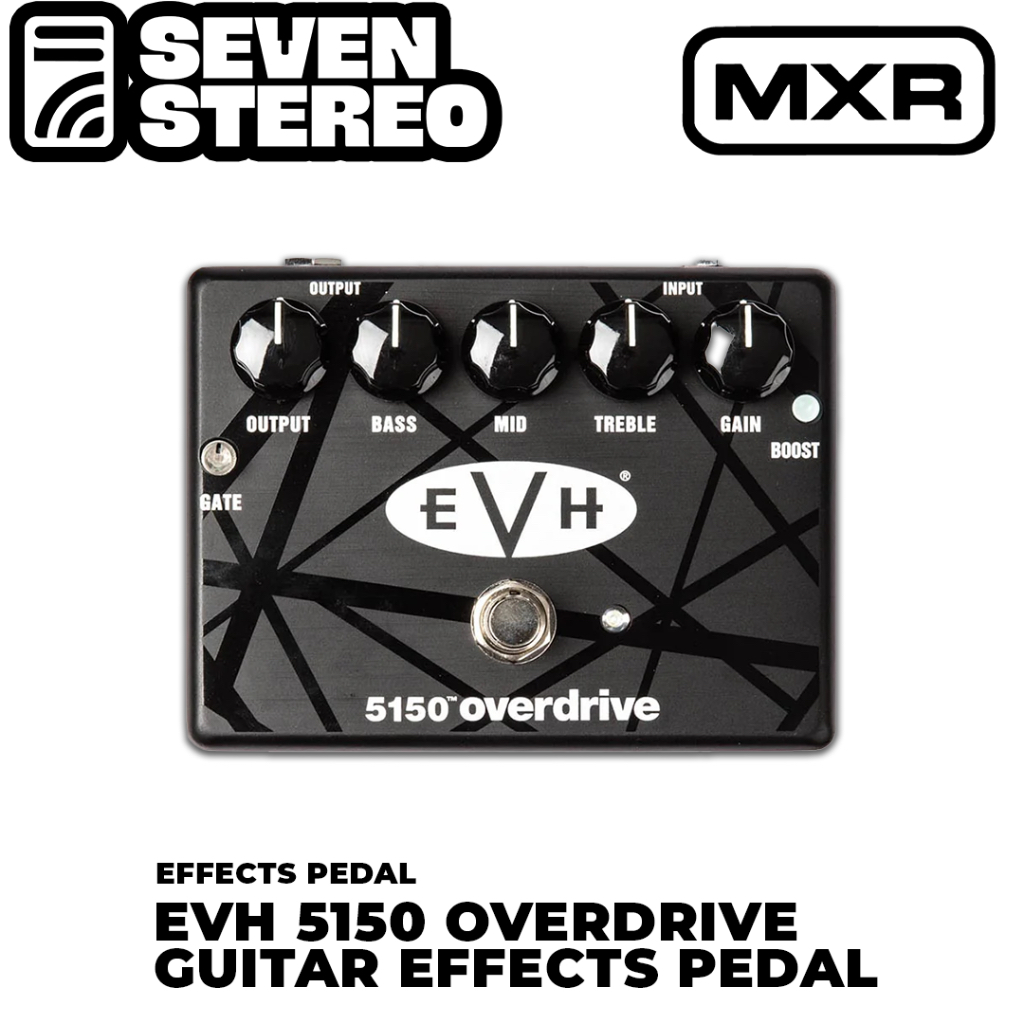 MXR EVH 5150 Overdrive - Jim Dunlop MXR Van Halen Overdrive EVH5150