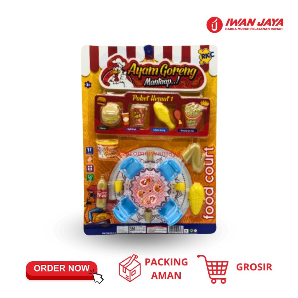 MAINAN AYAM GORENG RKC - MAINAN MASAK-MASAKAN SERU UNTUK ANAK