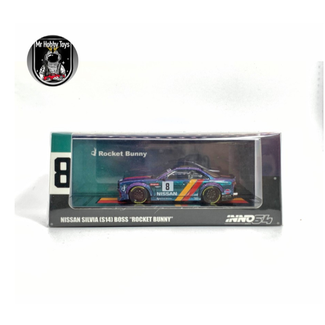 INNO64 NISSAN SILVIA (S14) BOSS "ROCKET BUNNY"