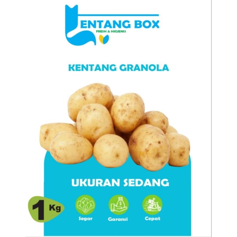 

Kentang Dieng Super Segar Ukuran Sedang 1 Kg