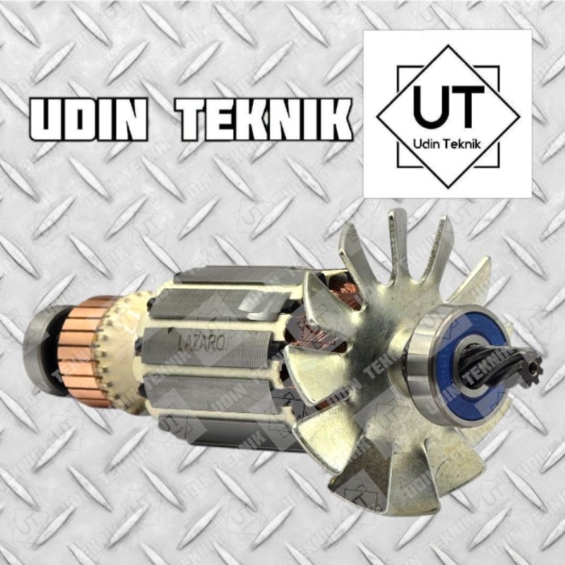 ARMATURE LAZARO UNTUK MAKITA 5600NB ANGKER MESIN GERGAJI POTONG 5600 NB ARMACUR MESIN CIRCULAR SAW 5