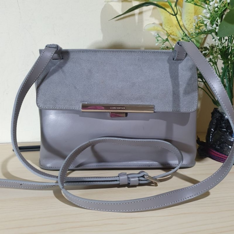 Tas Sling Bag Kulit Lancaster Preloved