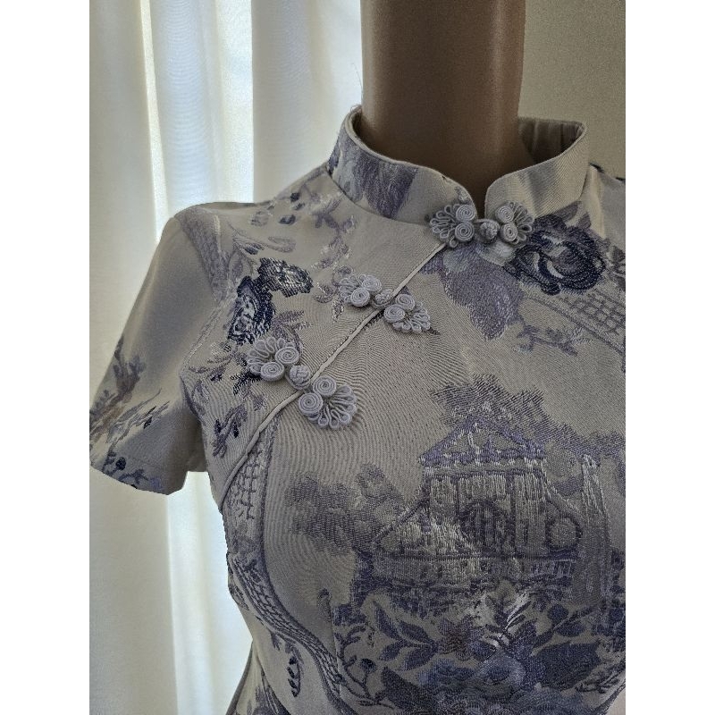 Preloved branded Qipao / Cheongsam dress By MDS