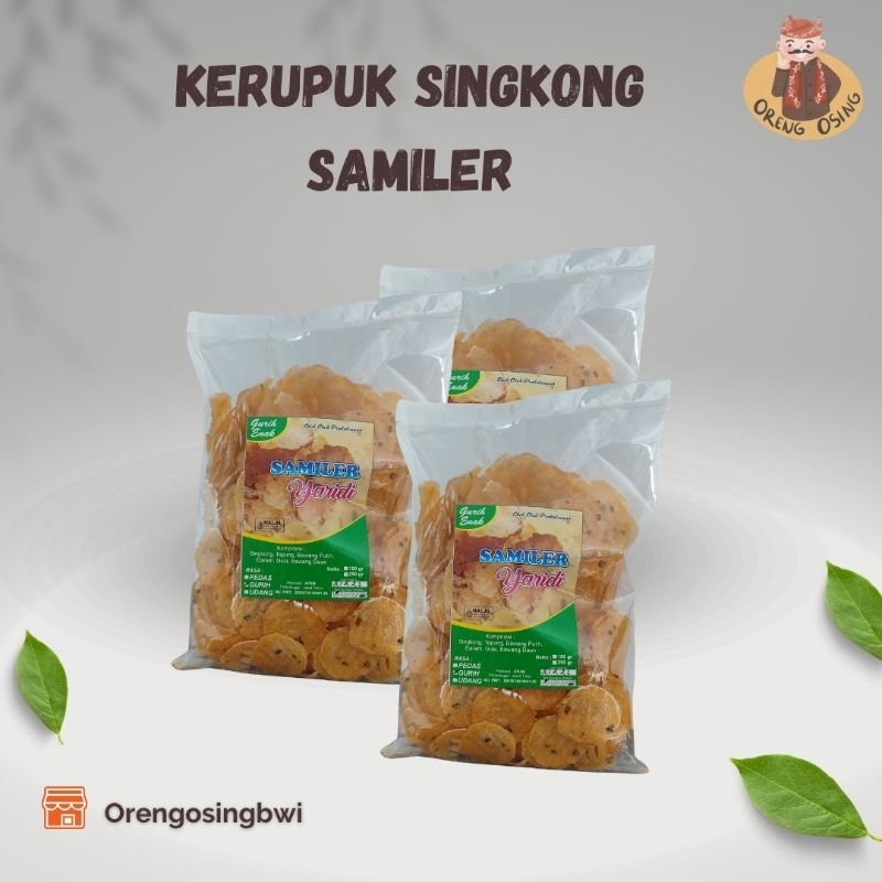 

ORENG OSING | Kerupuk Mentah Singkong Samiler