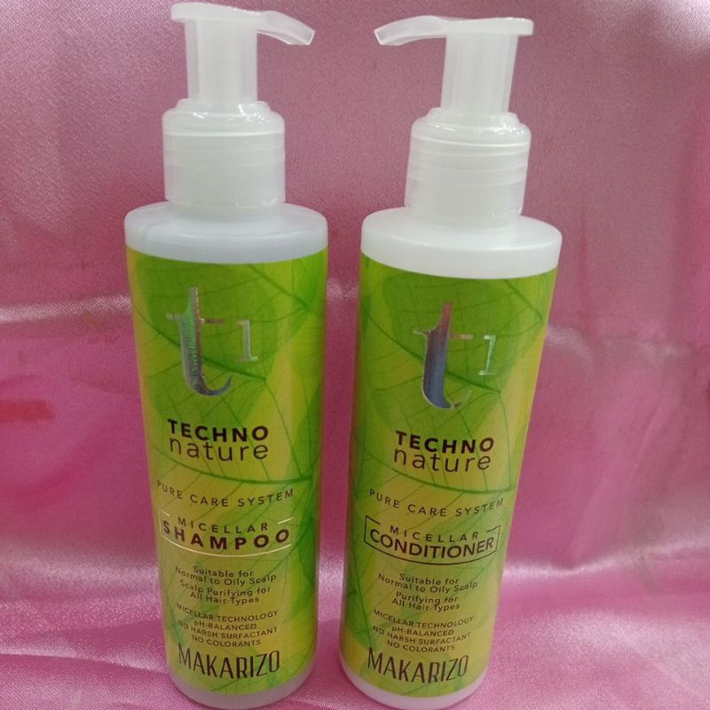 MAKARIZO TECHNO NATURE SHAMPOO&CONDITIONER
