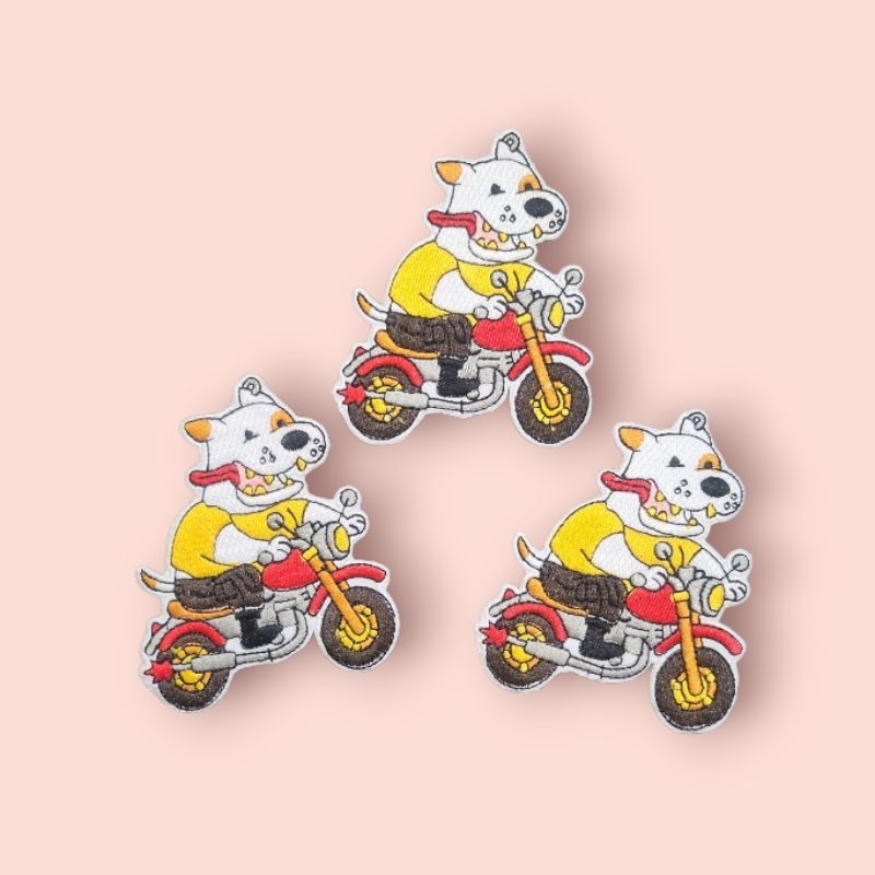 Iron Patch Crazy Dog