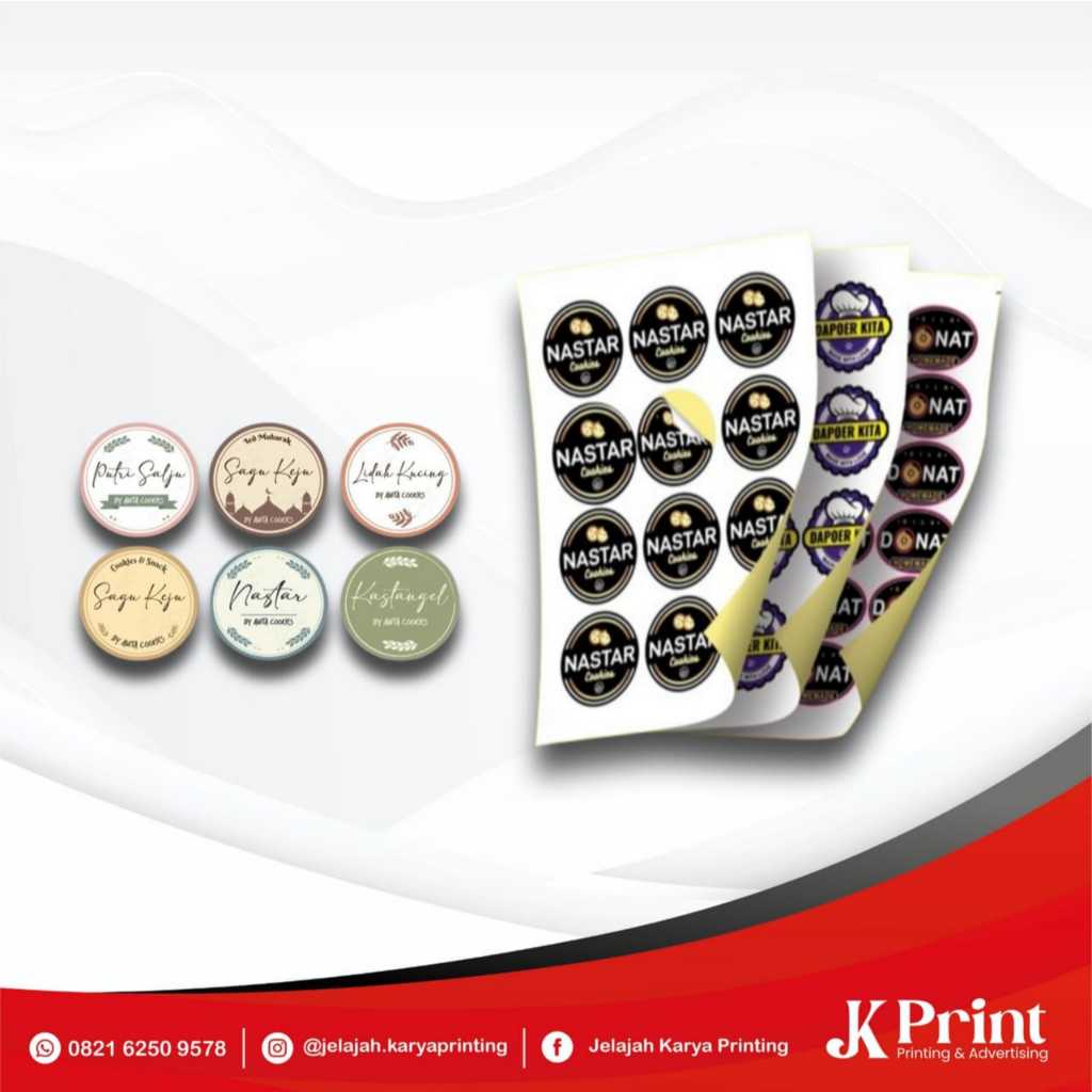 

JK PRINT - STIKER A3 KROMO PVC HVS HOLOGRAM TANPA CUTTING