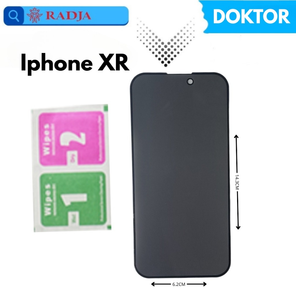Iphone XR Tempered Glass Doktor
