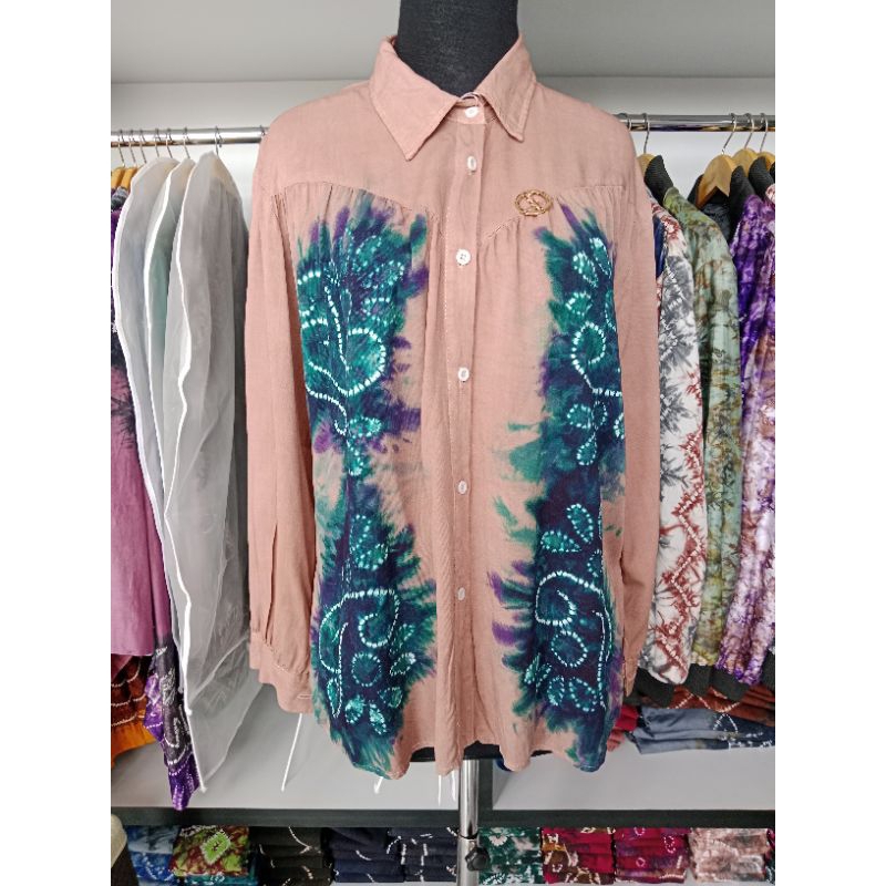 PO Atasan Kemeja Tunik Wanita Batik Sasirangan