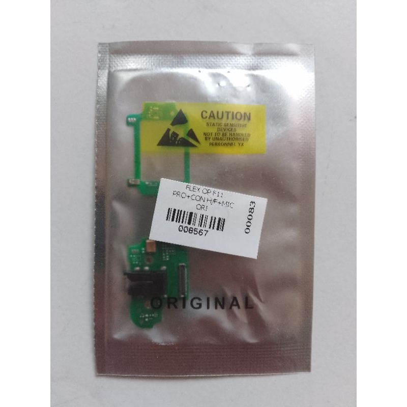 papan cas Oppo  F11 PRO +CON H/F+MIC ORI