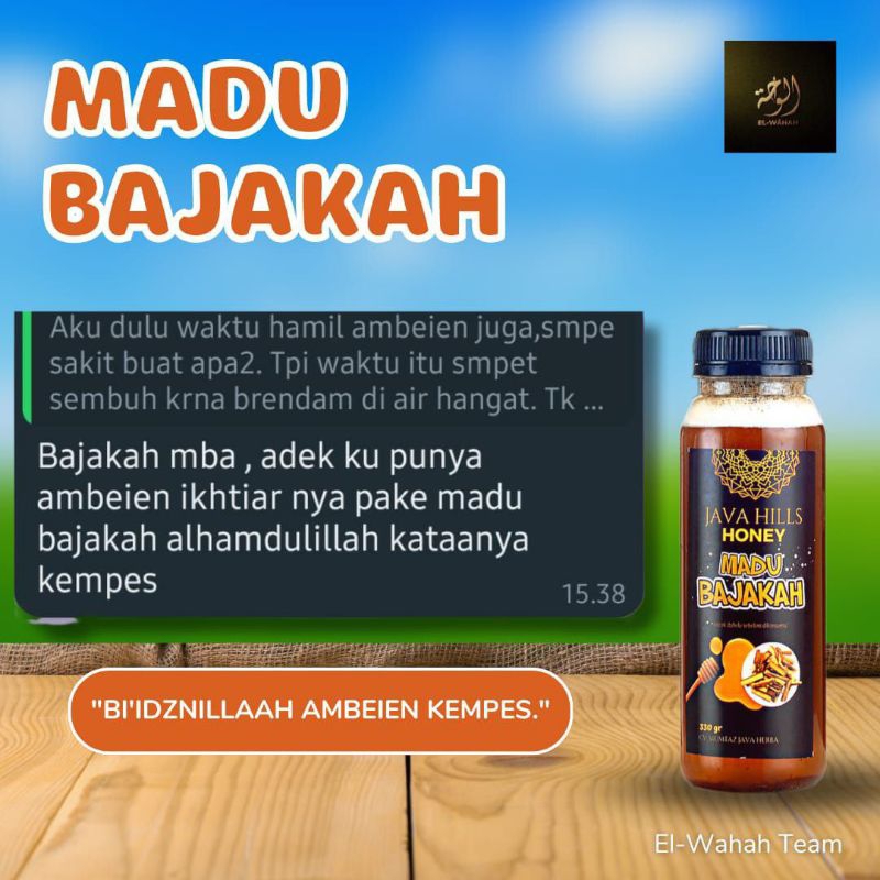

Madu bajakah java hills honey 320g