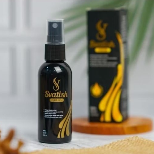 Minyak Rambut Rontok/Kebotakan Svatish Varash Herbal Alami