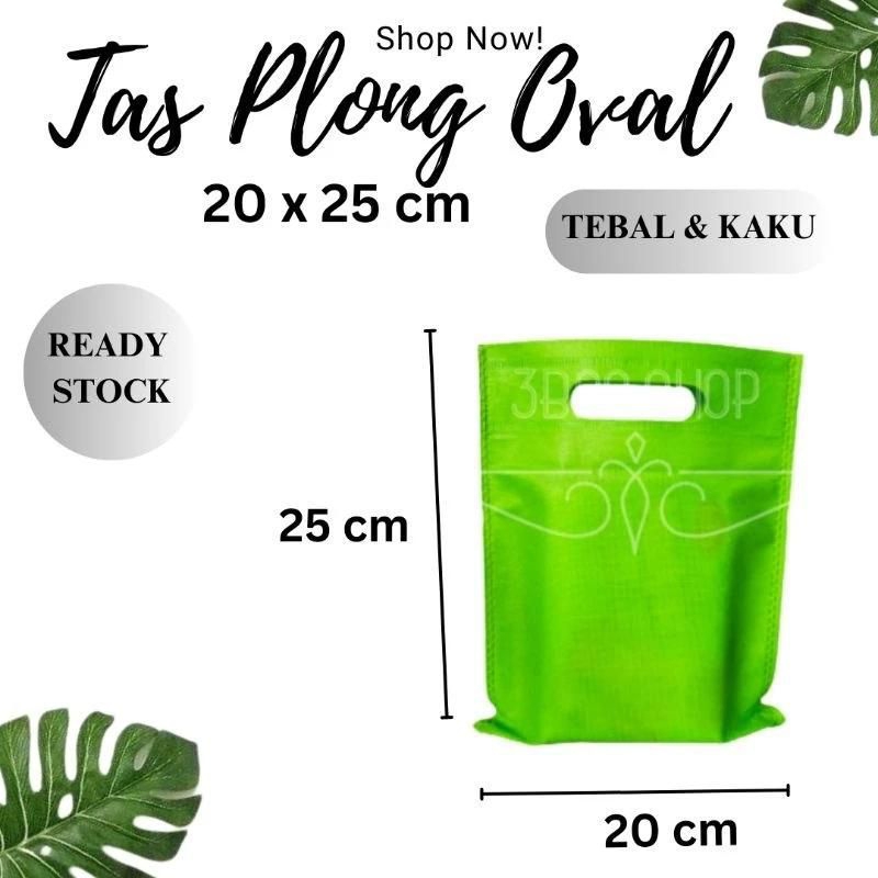 

Tas Spunbond Oval 20x25 cm / Tas Souvenir / Tas Hajatan / Goodie Bag / Tas Hampers / Shopping Bag / Tas Promosi
