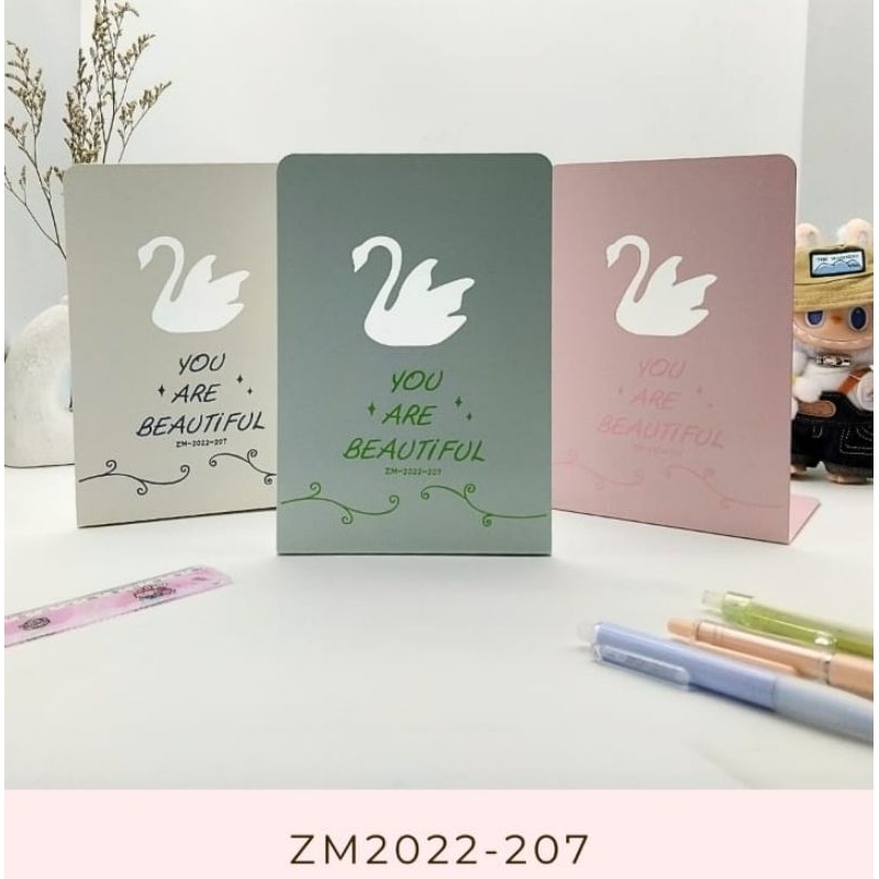 

Book End Pembatas/Penahan Buku Besi - 2 pc