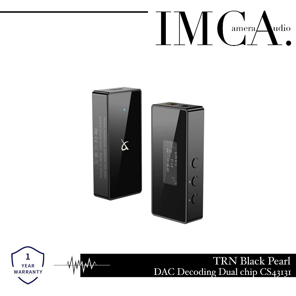 TRN Black Pearl Dual Chip CS43131 Bridging Chip CB5100 Portable DAC