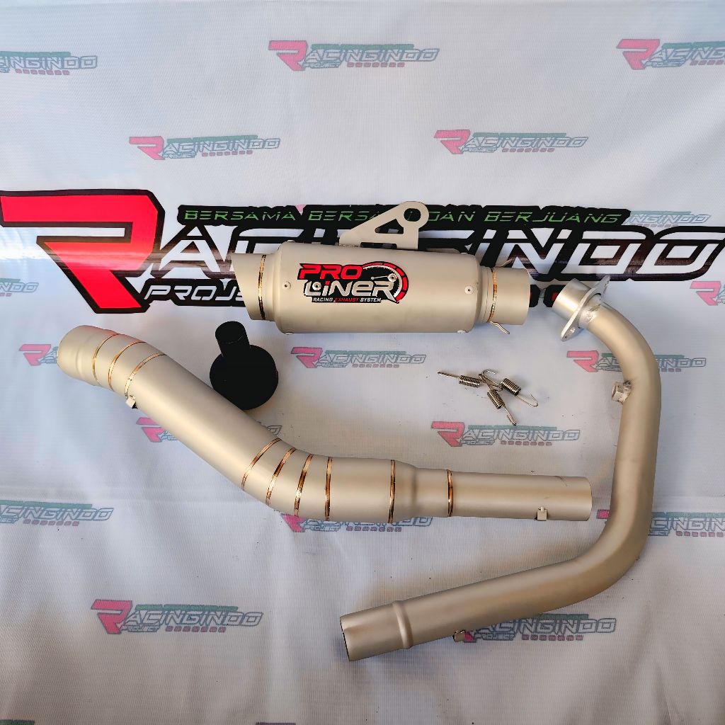 Knalpot ProLiner Tr 1 Knalpot proliner Satria Fu , Sonic , CBR150R , Vixion , Beat , Vario , Scoppy 