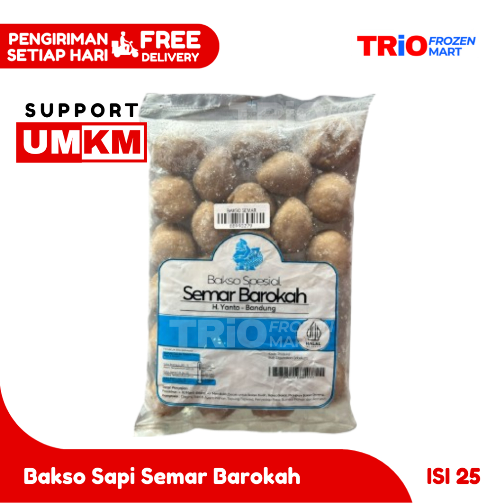 

Bakso Sapi Semar Barokah isi 25pcs