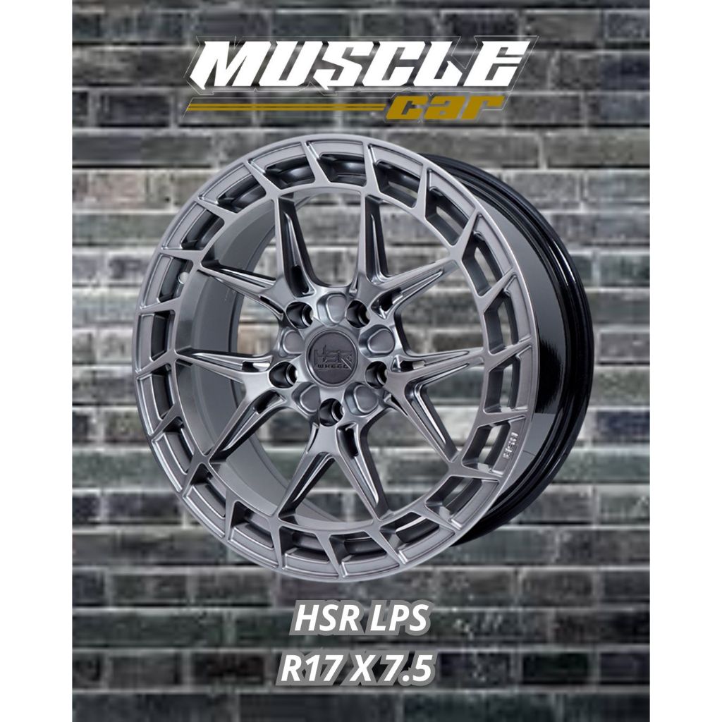 Velg mobil ring 17 Hsr Lps R17 untuk luxio , juke , innova , ertiga