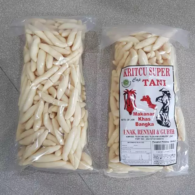 

KERICU TELOR CUMI CAP TANI ASLI BANGKA - KERICU KERUPUK KHAS BANGKA
