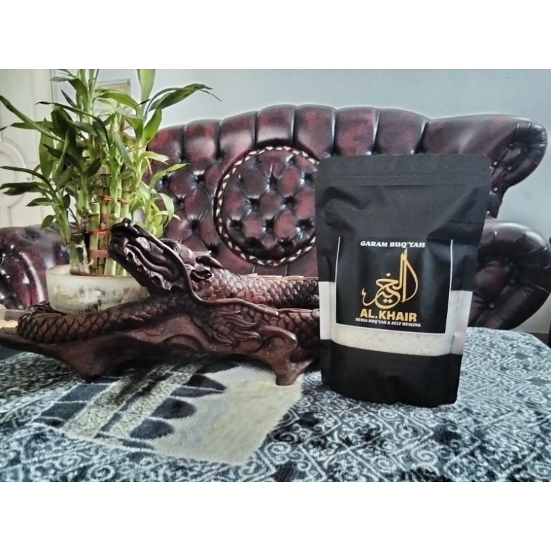 

GARAM RUQYAH AL-KHAIR 800gram garam yang sudah di Ruqyah oleh pakarnya