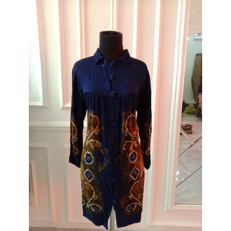 PO Atasan Tunik wanita Batik Sasirangan
